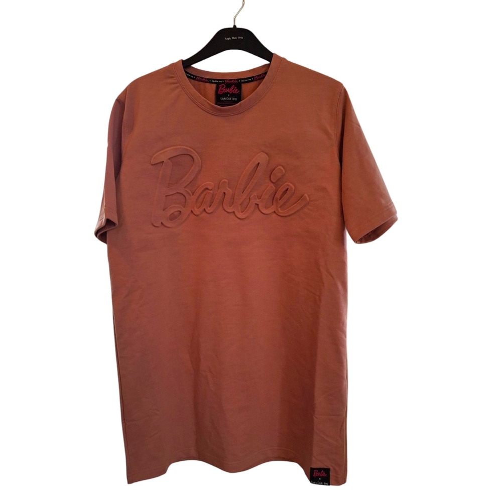 NEW Barbie x Ugly Duk'ling Mini Dress in Terracotta